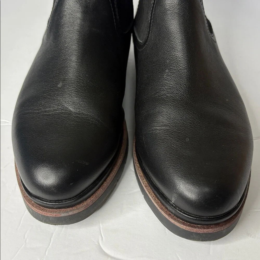 Hush Puppies Vola Black Chelsea Style Bootie